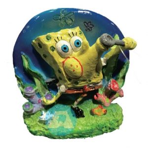 Adorno Resina Bob Esponja Penn Plax Acuario Aiken Lomas De Zamora