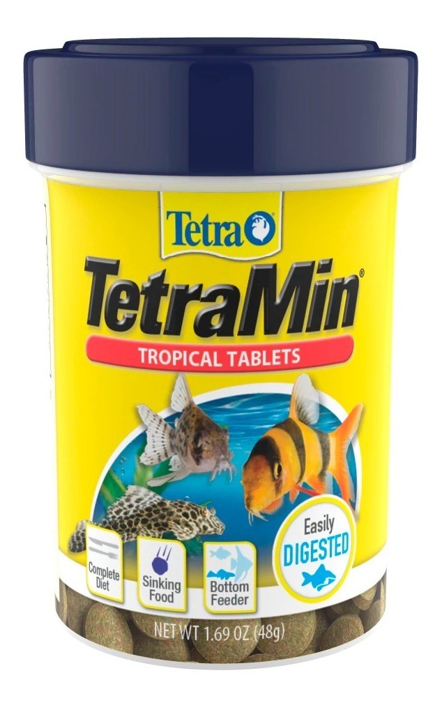 Alimento Tetra Min Tropical Tablets 160 Tabletas / 48 Gr