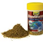 Tetra Blood Worms Larvas Liofilizadas Comida Peces Proteína