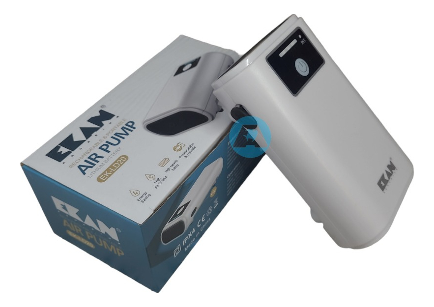 Aireador Bateria Litiousb 2 Salidas Ekan Ld20 Corte Luz Etc