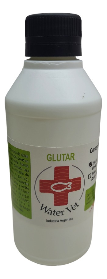Glutar 250ml Water Vet Abono Alguicida Acuarios Plantados
