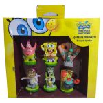 Set De 6 Adornos En Resina Línea Bob Esponja Penn Plax Aiken